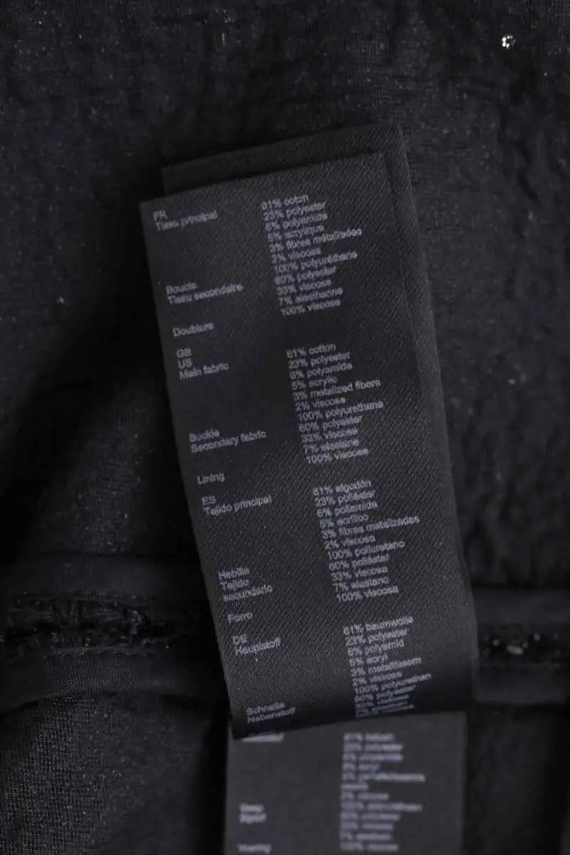 Veste Maje Noir en Synthétique