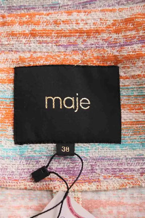 Veste Maje Orange en Synthétique