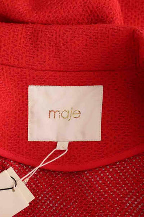 Veste Maje Rouge en Coton