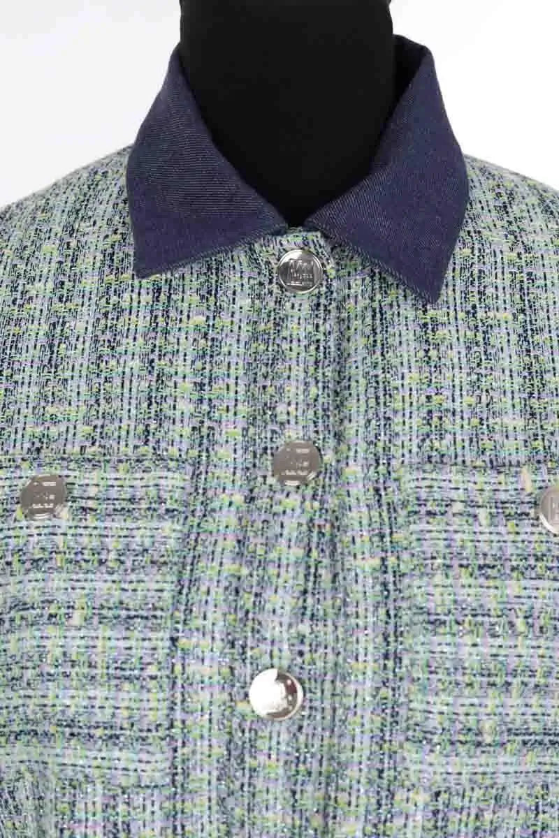 Veste Maje Vert en Coton