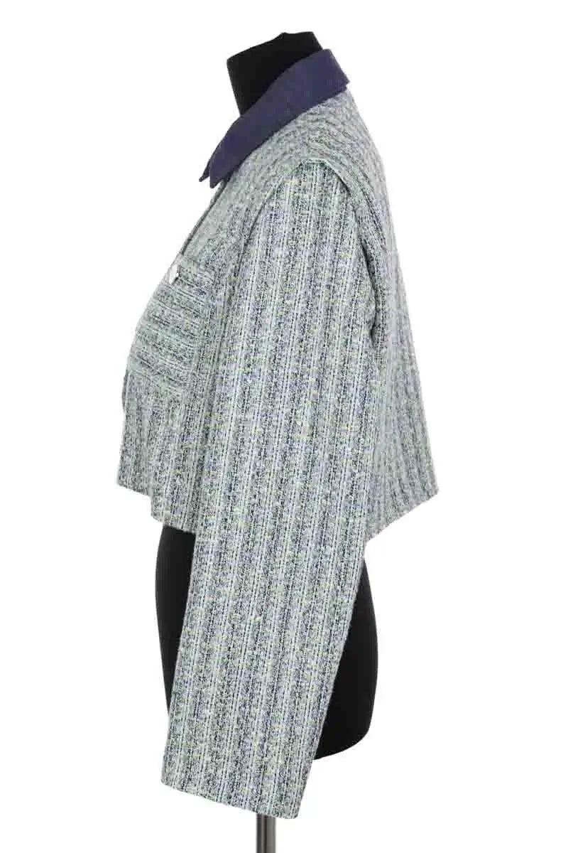 Veste Maje Vert en Coton