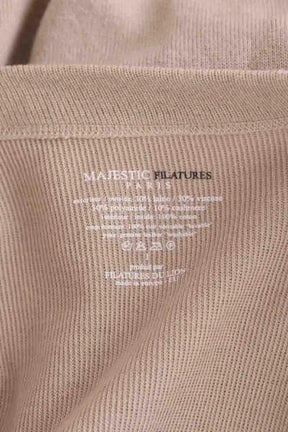 Veste Majestic Filatures Beige en Laine