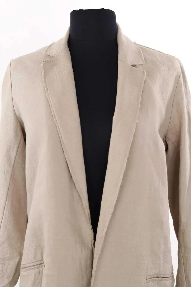 Veste Majestic Filatures Beige en Lin