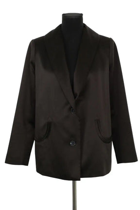 Veste Manoush Noir en Polyester, taille S - Seconde Main