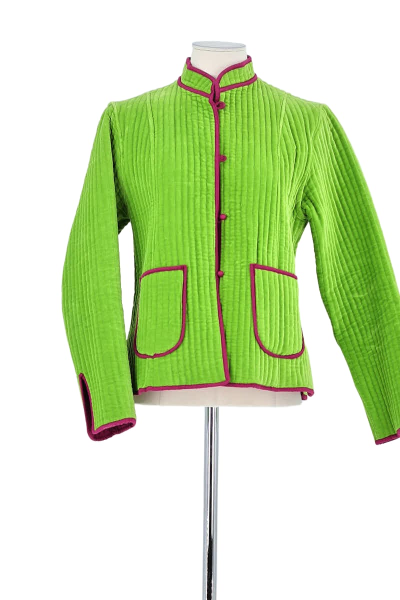 Veste Maria de la Orden Vert en Coton, taille M - Seconde Main