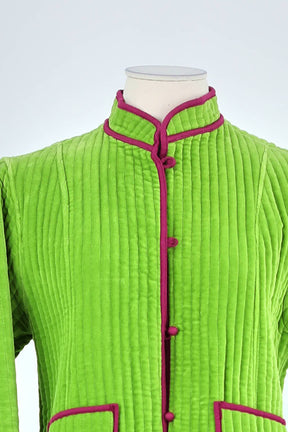 Veste Maria de la Orden Vert en Coton