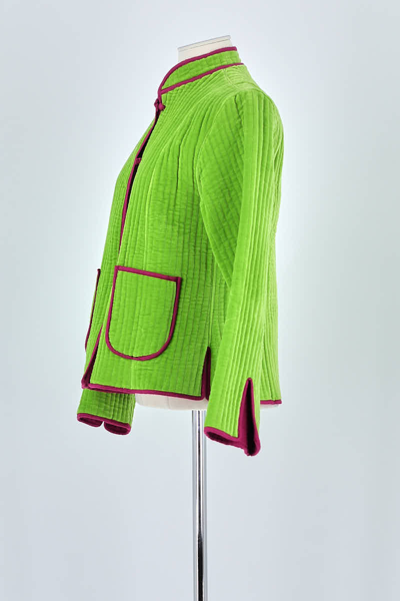 Veste Maria de la Orden Vert en Coton