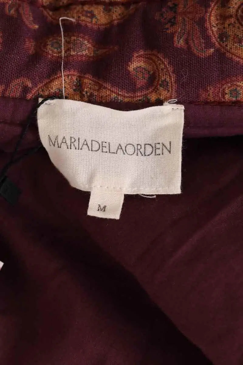 Veste Maria de la Orden Violet en Coton
