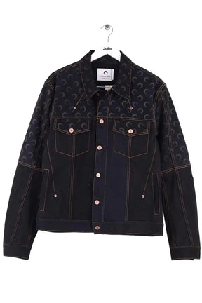Veste Marine Serre Noir en Coton, taille M - Seconde Main