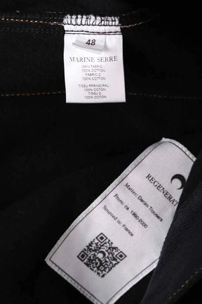 Veste Marine Serre Noir en Coton