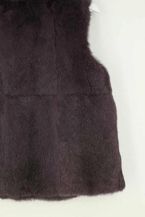 Veste Max & Moi Gris en Fourrure