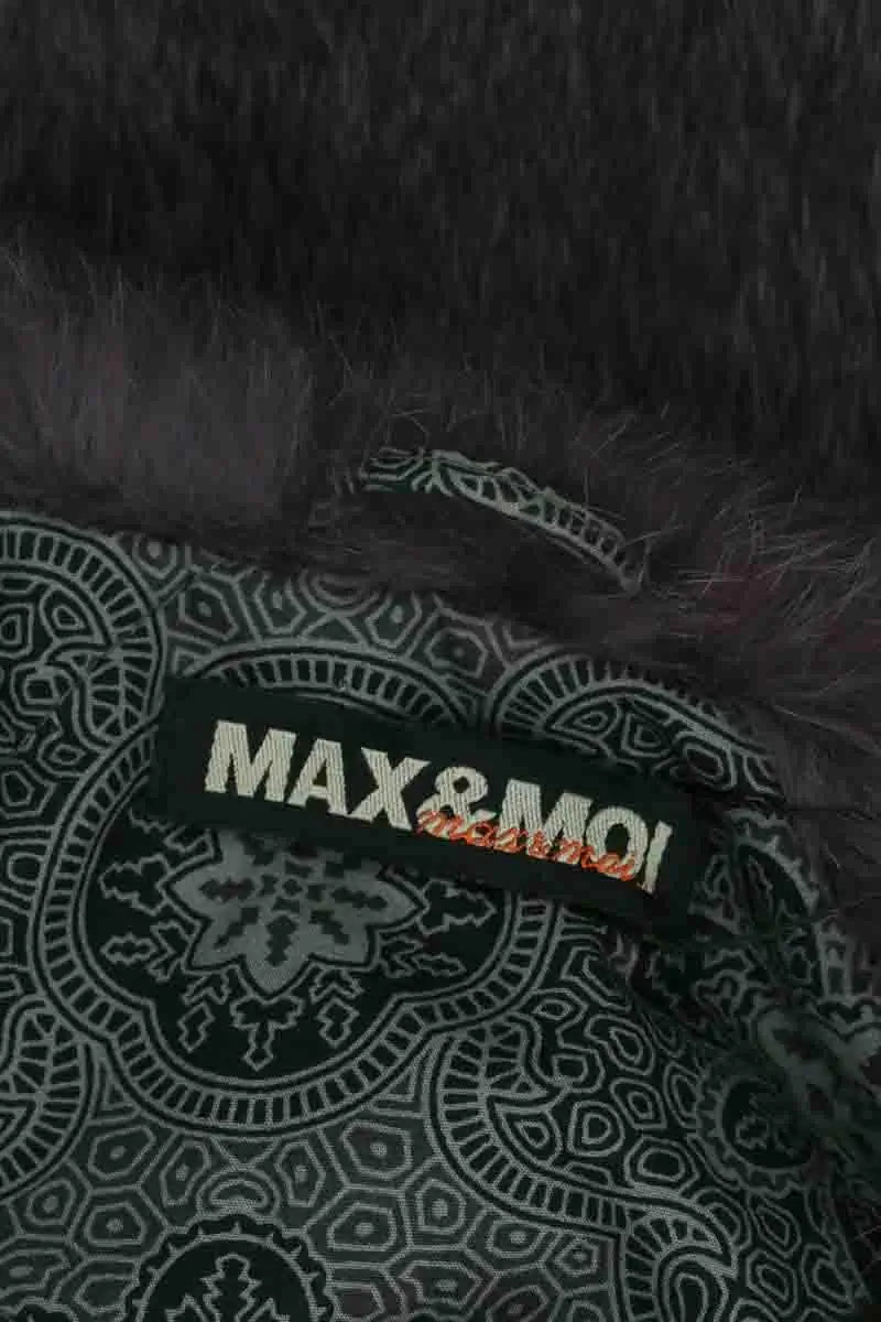 Veste Max & Moi Gris en Fourrure