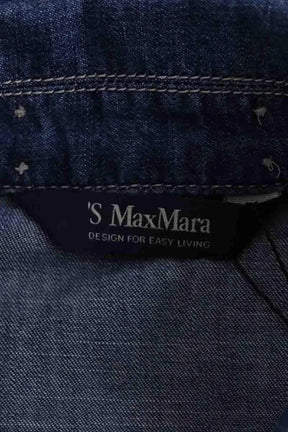 Veste Max Mara Bleu en Coton