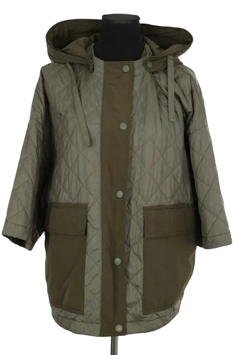 Veste Max Mara Kaki en Polyester, taille S - Seconde Main