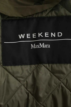 Veste Max Mara Kaki en Polyester