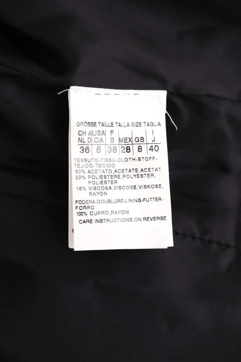 Veste Max Mara Noir en Synthétique