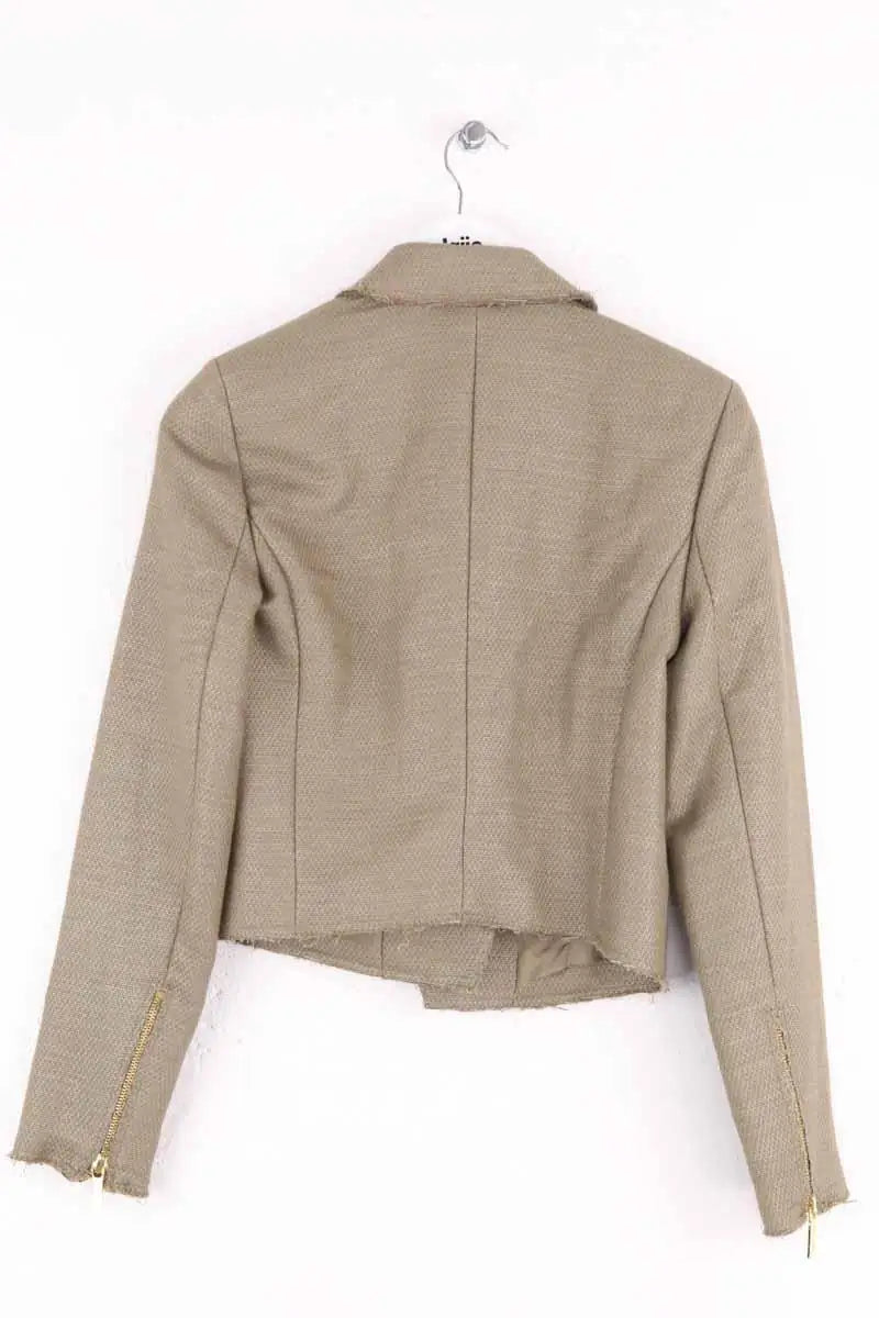 Veste Michael Kors Kaki en Synthétique