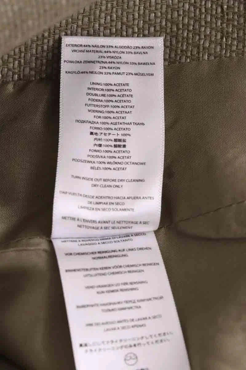 Veste Michael Kors Kaki en Synthétique