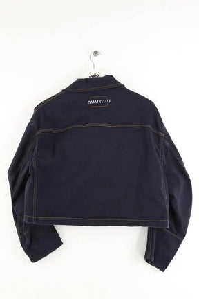 Veste Miu Miu Marine en Coton