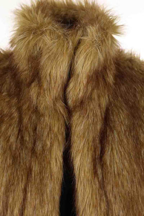 Veste Modetrotter Beige en Fausse fourrure
