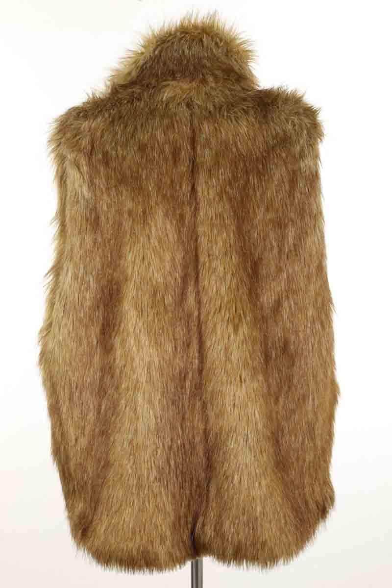 Veste Modetrotter Beige en Fausse fourrure
