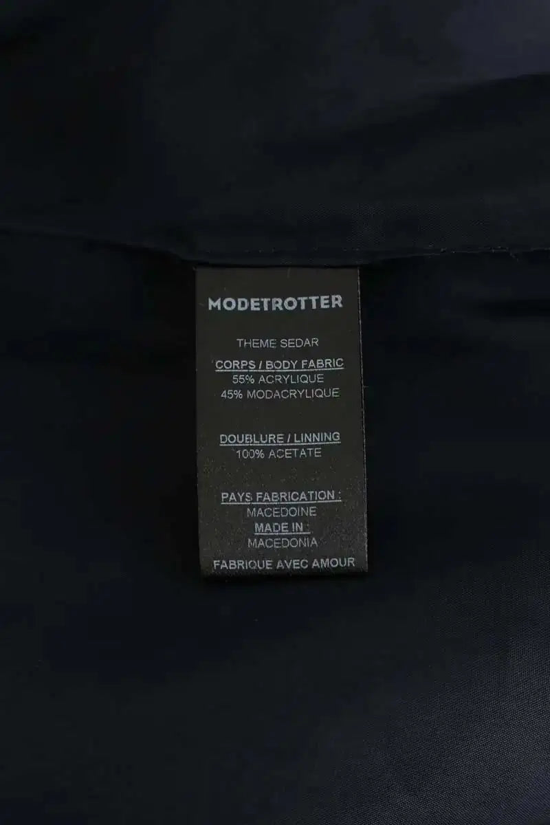 Veste Modetrotter Beige en Fausse fourrure