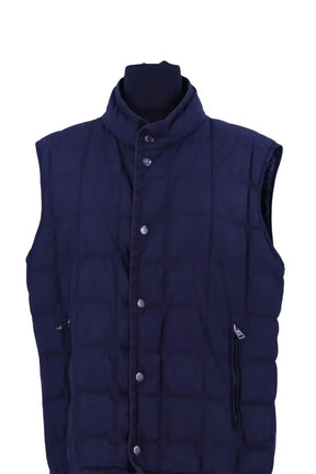 Veste Moncler Bleu en Synthétique, taille XS - Seconde Main