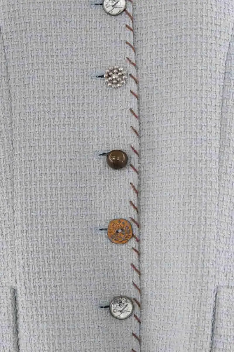 Veste Moschino Bleu en Coton