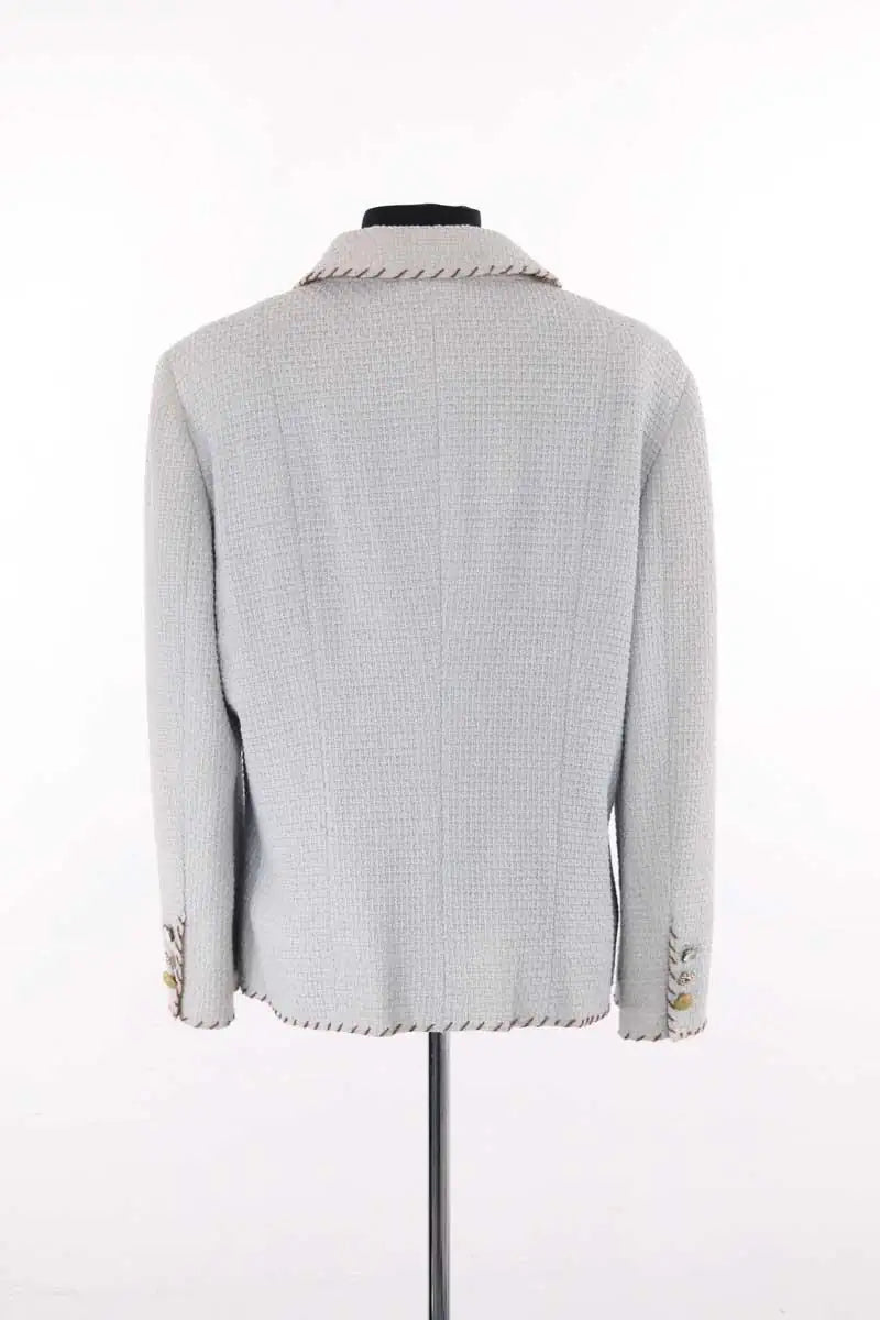 Veste Moschino Bleu en Coton