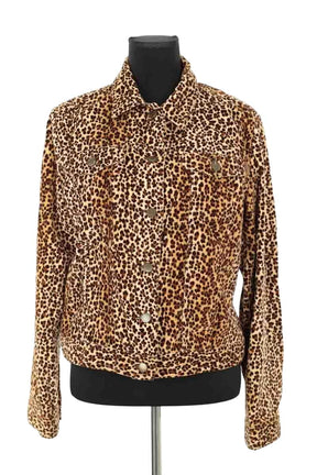 Veste Moschino Marron en Coton, taille XL - Seconde Main