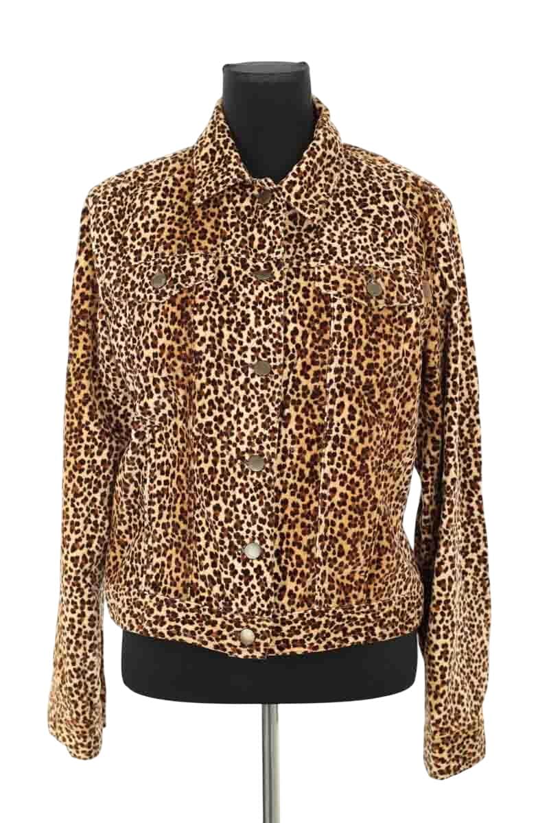 Veste Moschino Marron en Coton, taille XL - Seconde Main