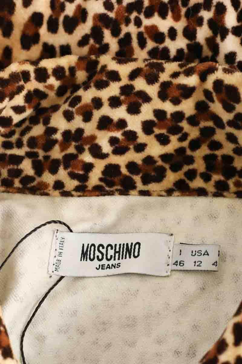 Veste Moschino Marron en Coton