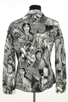 Veste Moschino Noir en Coton