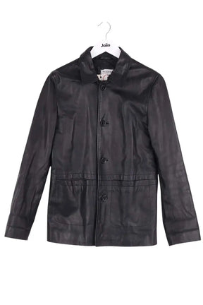 Veste Musier Noir en Cuir, taille S - Seconde Main