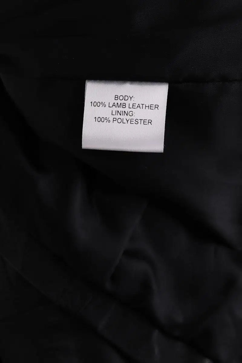 Veste Musier Noir en Cuir