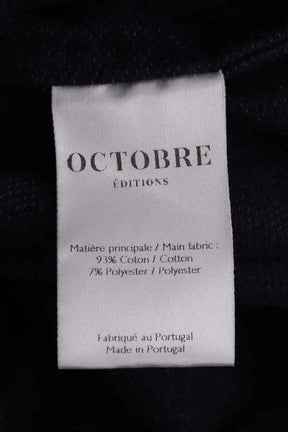 Veste Octobre Marine en Coton