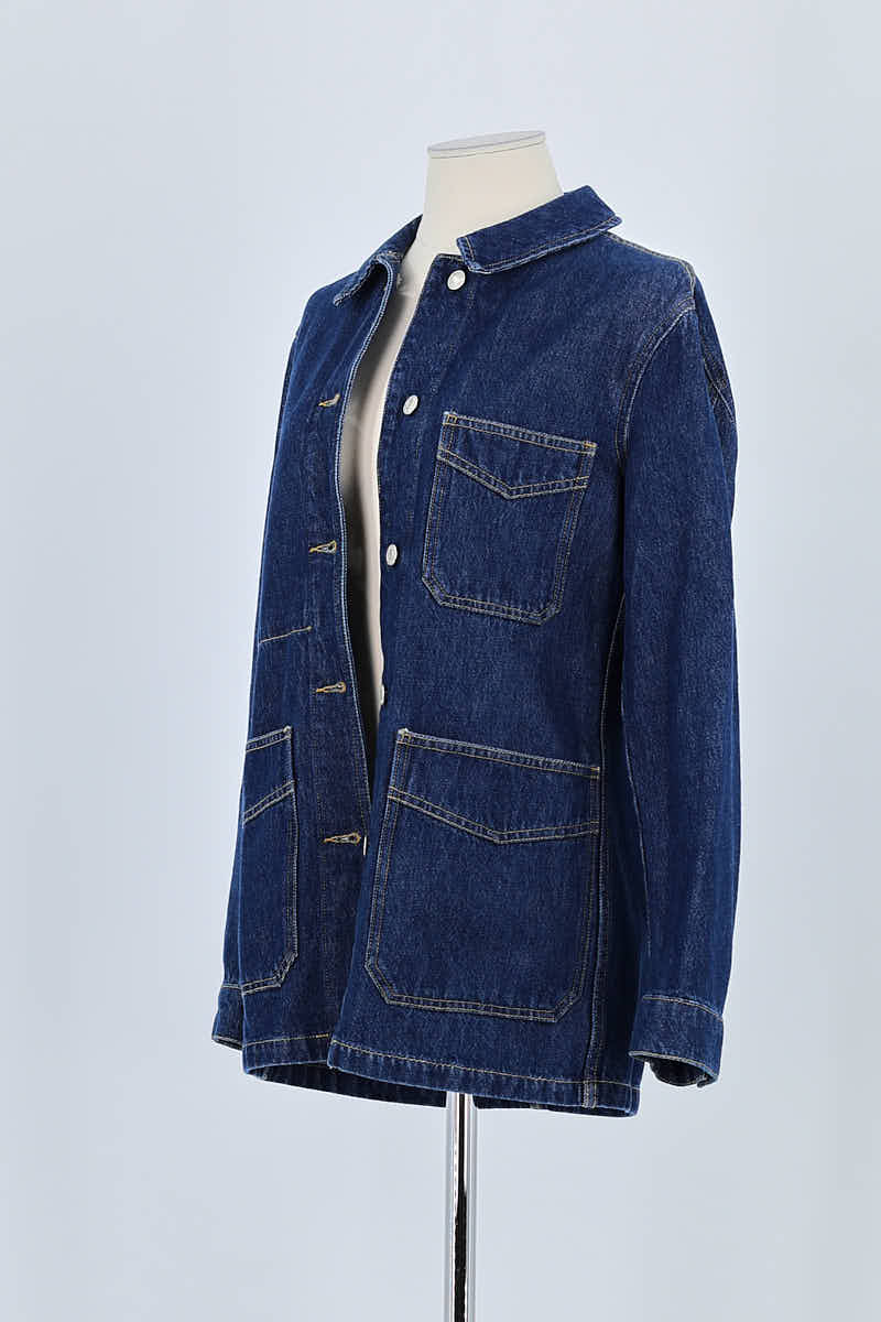 Veste Officine Générale Bleu en Coton