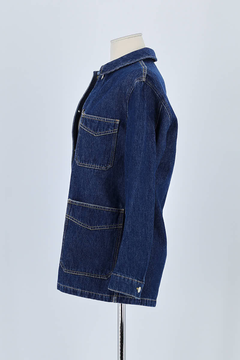 Veste Officine Générale Bleu en Coton