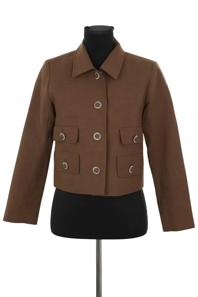 Veste Paul & Joe Sellyn Marron en Laine, taille S - Seconde Main