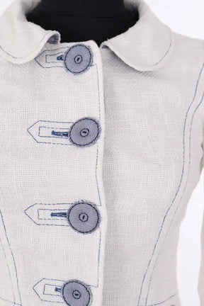Veste Philosophy Di Alberta Ferretti Bleu en Coton