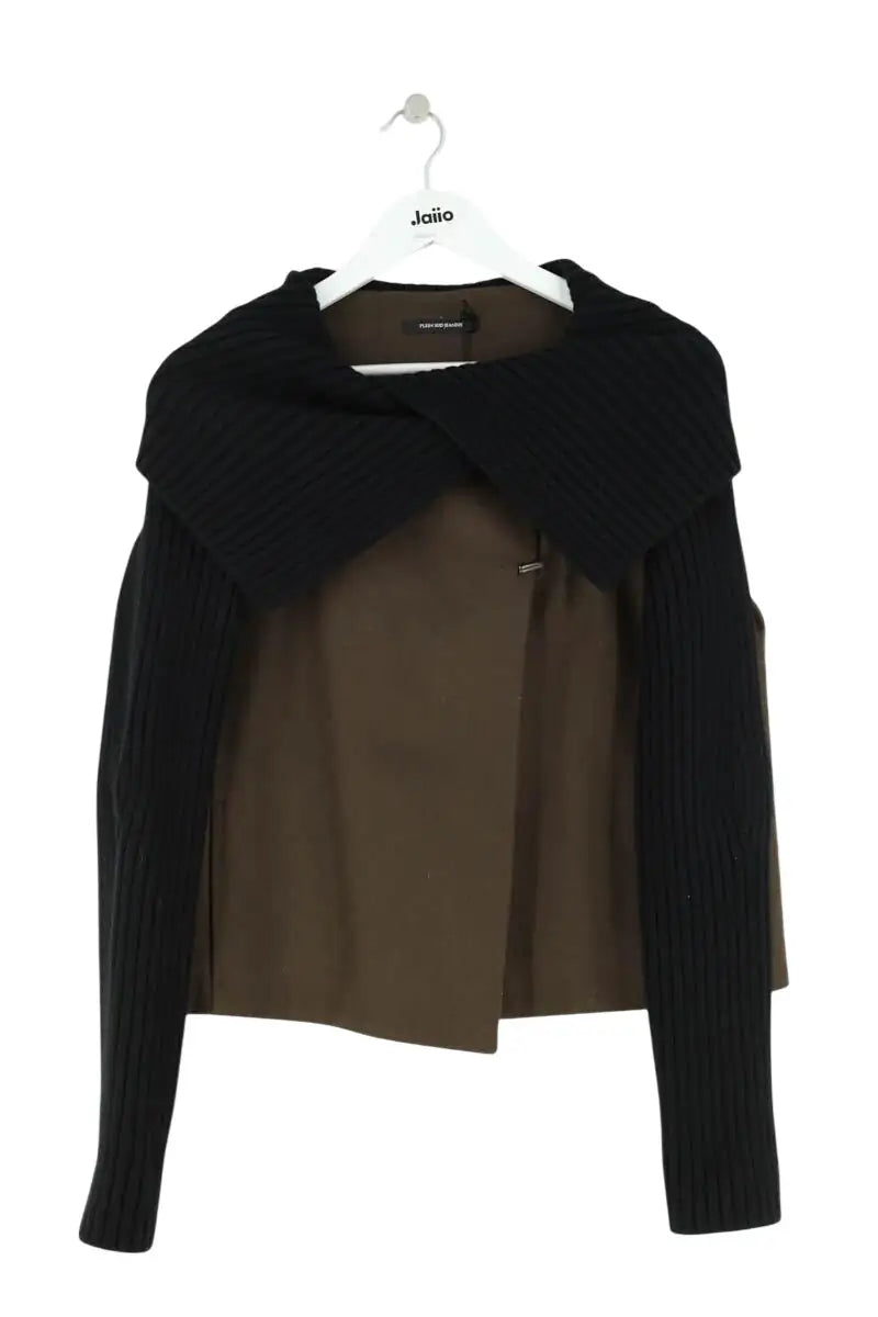 Veste Plein Sud Kaki en Laine, taille S - Seconde Main