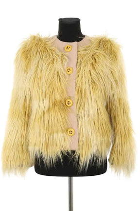 Veste Prada Dehlé FW 2011 Beige en Synthétique, taille S - Seconde Main
