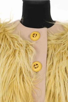 Veste Prada Dehlé FW 2011 Beige en Synthétique