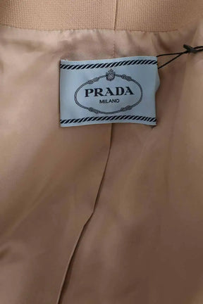 Veste Prada Dehlé FW 2011 Beige en Synthétique