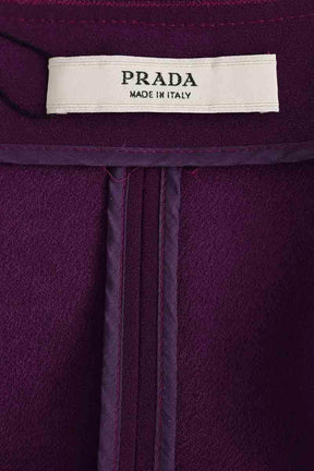 Veste Prada Violet en Synthétique