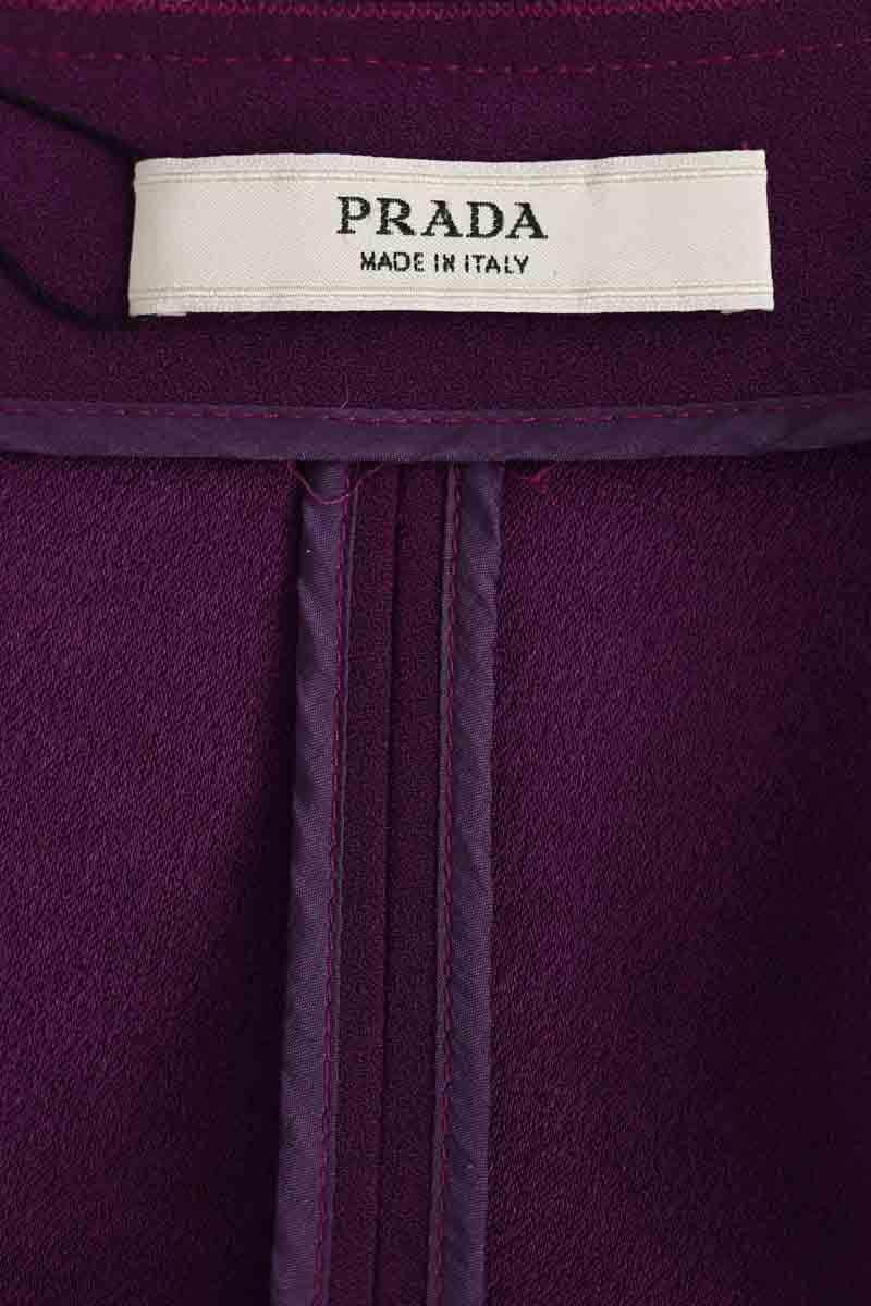 Veste Prada Violet en Synthétique