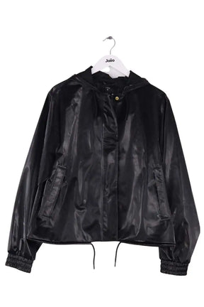 Veste Rains Noir en Synthétique, taille M - Seconde Main