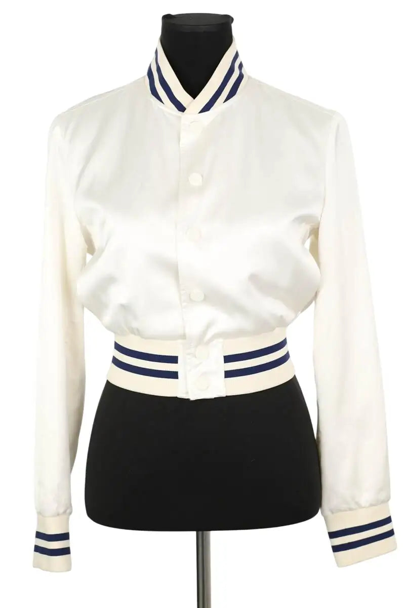 Veste Ralph Lauren Blanc en Coton, taille S - Seconde Main
