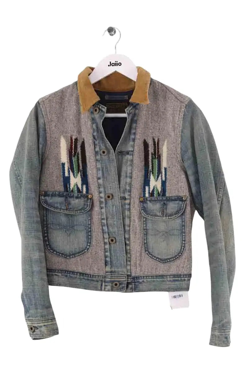 Veste Ralph Lauren Bleu en Synthétique, taille S - Seconde Main
