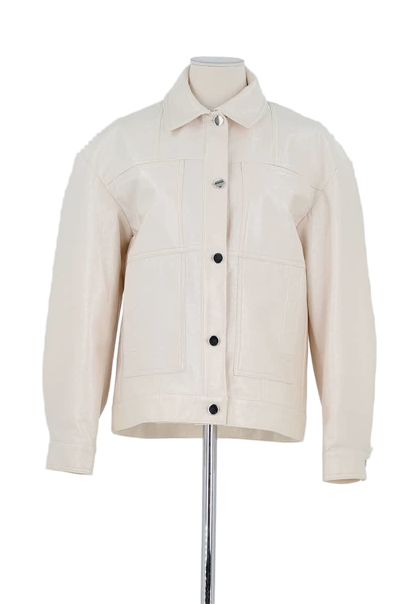 Veste Roseanna Beige en Polyester, taille XS - Seconde Main